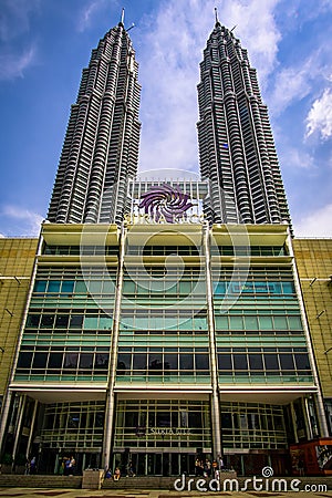 Kuala Lumpur’s dynamic, City Centre is known for upscale fashion malls, luxury hotels and expansive views from the futur Editorial Stock Photo