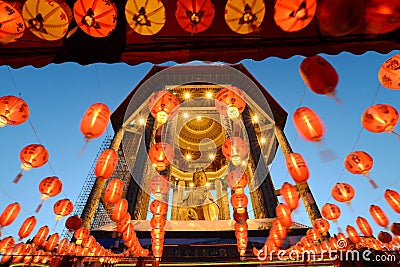 Kuan Yin Statue Stock Photo