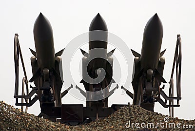 Kub-M air force missile system-1 Stock Photo