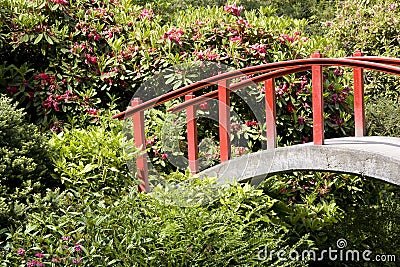 Kubota japanese garden Stock Photo