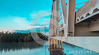 Kubu Pilang Bridge Stock Photo