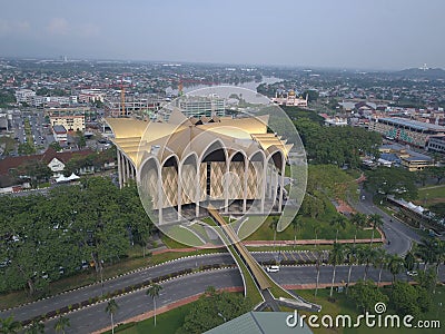 Kuching: The Capital of Sarawak - The Landmark Buildings and Tourist Attraction areas of the City Editorial Stock Photo