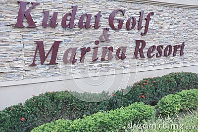 Kudat Golf & Marina Resort Editorial Stock Photo