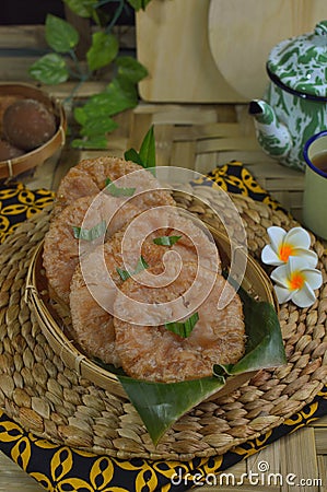 Kue cucur Stock Photo