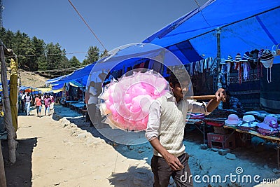 Kufri Market Editorial Stock Photo