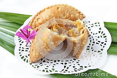 Kuih Karipap - Malay traditional cake Stock Photo