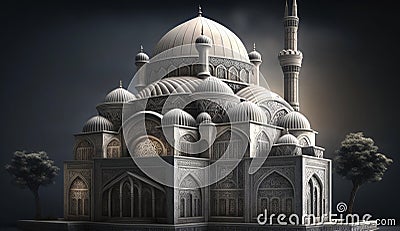 mosque kul sharif mosque Stock Photo