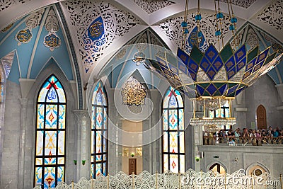 The kul sharif mosque. Kazan Stock Photo