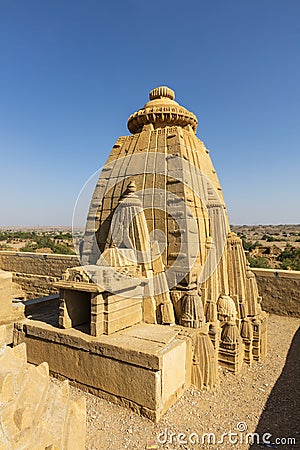 Kuldhara Abandoned Village | Jaisalmer | Rajasthan | India Stock Photo