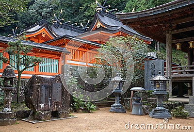 Kumano Hayatama Taisha shrine. Shingu. Wakayama. Japan Editorial Stock Photo