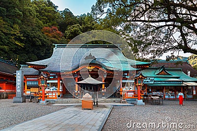 Kumano Nachi Taisha Grand Shrine in Wakayama, Japan Editorial Stock Photo