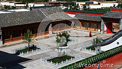 Kumbum Monastery Stock Photo