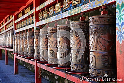 Kumbum Monastery , taersi, in Qinghai , China Stock Photo