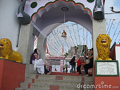 Kunjapuri Temple near Rishikesh India