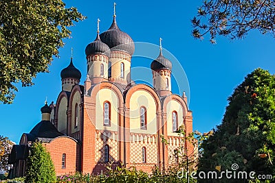 Kuremae Dormition Convent. Estonia Stock Photo