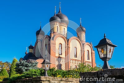 Kuremae Dormition Convent. Estonia Stock Photo