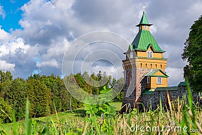 Kuremae Dormition Convent. Estonia Stock Photo