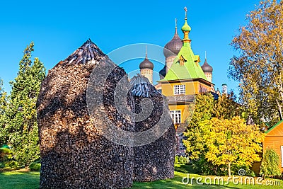 Kuremae Dormition Convent. Estonia Stock Photo