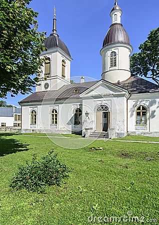 Kuressaare, saaremaa island, sstonia, europe, church st nicholas Editorial Stock Photo