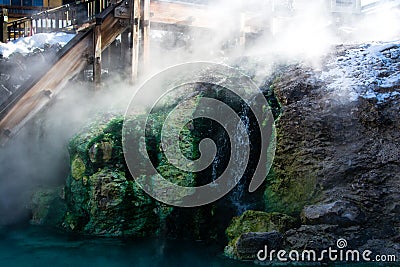 Kusatsu onsen Stock Photo