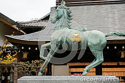 Kushida Shrine Stock Photo
