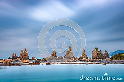 Kushimoto, Wakayama Prefecture Boulders Stock Photo