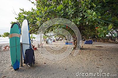 Kuta Beach in Kuta, Bali, Indonesia Stock Photo