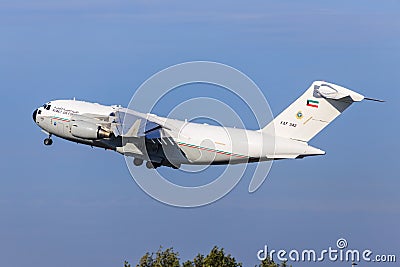 Kuwait Air Force C17 Globemaster III Editorial Stock Photo