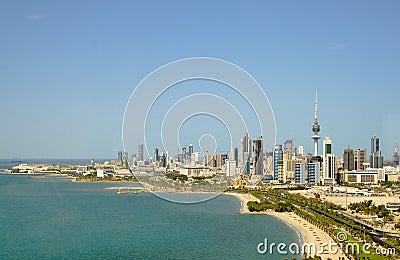 Kuwait City Stock Photo