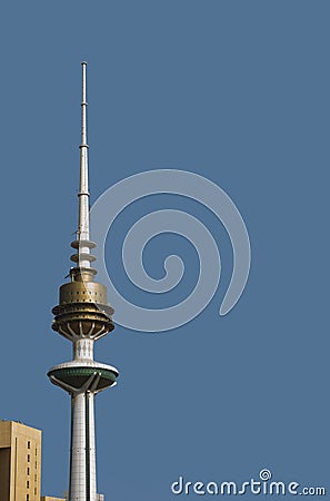 Kuwait liberation tower Stock Photo