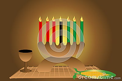 Kwanzaa illustration Cartoon Illustration