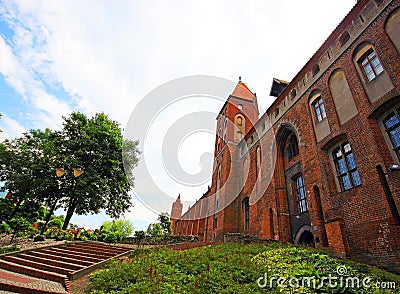 Kwidzyn castle Stock Photo