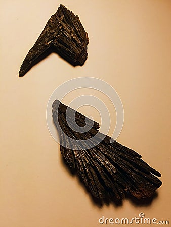 Black Kyanite Stock Photo