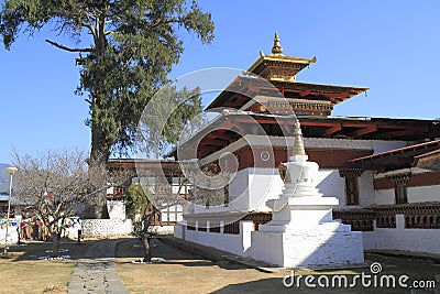 Kyichu Lhakhang, Bhutan Stock Photo