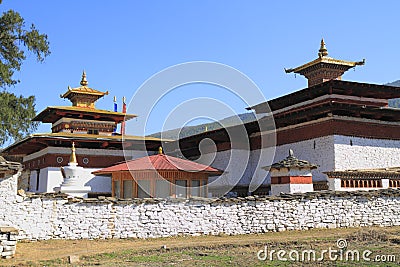 Kyichu Lhakhang, Bhutan Stock Photo