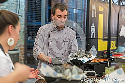 Kyiv Beer Festival at Art Zavod Platforma in Kyiv, Ukraine Editorial Stock Photo