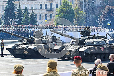 Ukrainian military technique Editorial Stock Photo