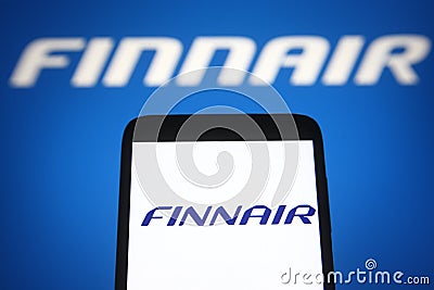 Finnair logo Cartoon Illustration