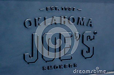 Kyiv, Ukraine - May 13, 2021: Oklahoma Joes smokers and grills for sale in the store Editorial Stock Photo