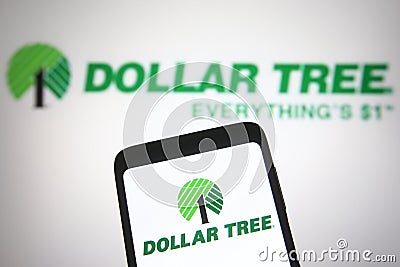 Dollar Tree, Inc. logo Cartoon Illustration