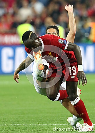 UEFA Champions League Final 2018 Real Madrid v Liverpool Editorial Stock Photo