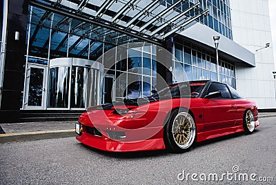 Kyiv, Ukraine - 08.13.2021: Nissan 200sx Editorial Stock Photo