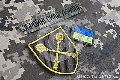 KYIV, UKRAINE - October 6, 2022. Russian invasion in Ukraine 2022. Ukraine Army Commander in Chief of the Armed Forces of Ukraine Editorial Stock Photo