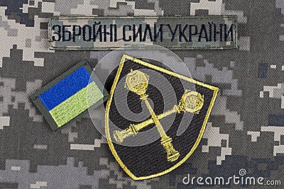 KYIV, UKRAINE - October 6, 2022. Russian invasion in Ukraine 2022. Ukraine Army Commander in Chief of the Armed Forces of Ukraine Editorial Stock Photo