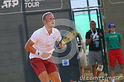 ATP Challenger Kyiv Open. Jelle SELS Netherlands Editorial Stock Photo