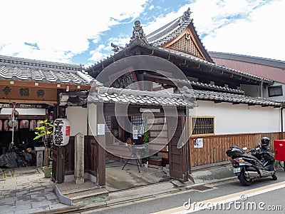 Kyoto-Ebisu-Jinja Shrine, Kyoto, Japan Editorial Stock Photo