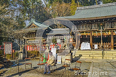 Shintoism Temple, Kyoto, Japan Editorial Stock Photo