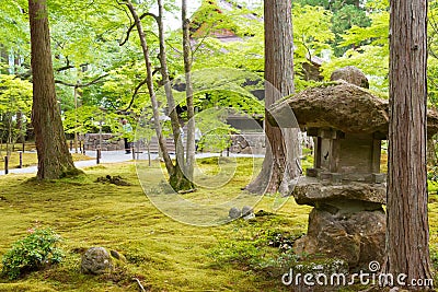 Sanzenin Temple in Ohara, Kyoto, Japan. Sanzenin Temple was founded in 804 Stock Photo