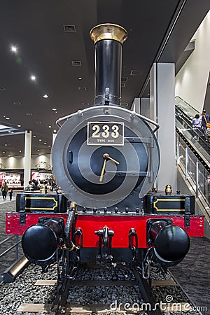 Kyoto railway museum Editorial Stock Photo