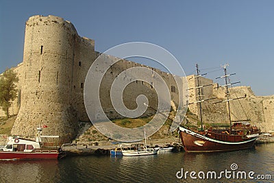 Kyrenia Castle Stock Photo